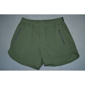 Barbell Apparel Adapt Training Shorts Men's XL  Sage Green Linerless 5"